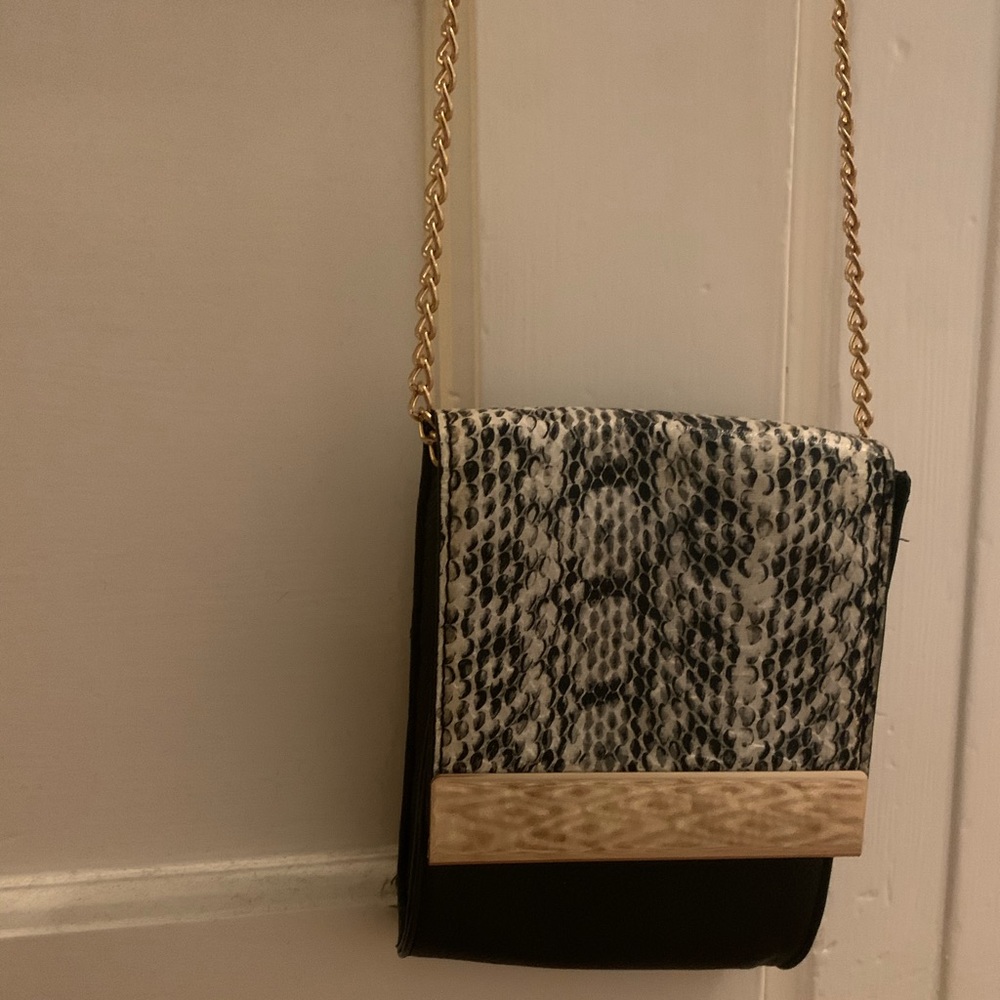 Snakeskin Mini Bag